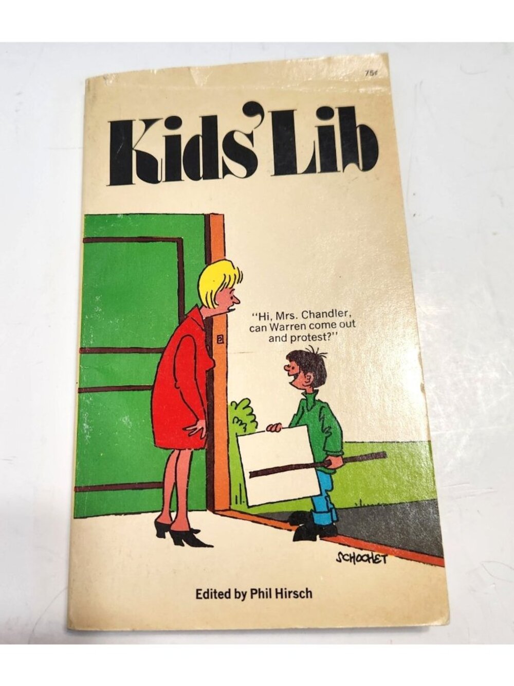 Kids’ Lib (1973) by Phil Hirsch Vintage 70s Humor Paperback Pyramid Books READ